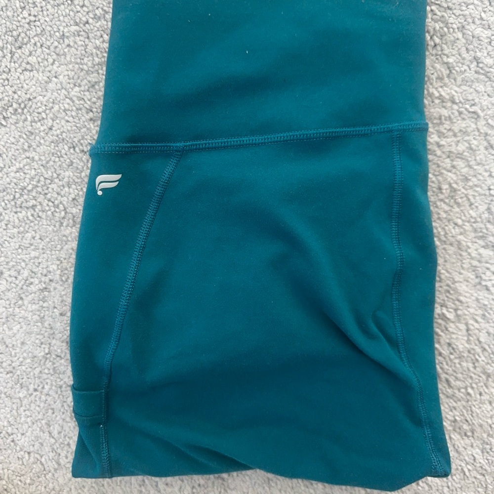Teal Fabletics Leggings with Logo